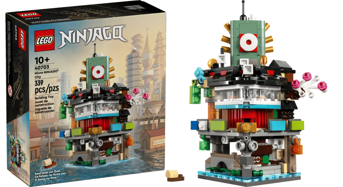 LEGO Ninjago 40703 Micro Ninjago City – nu verkrijgbaar als Insiders-beloning