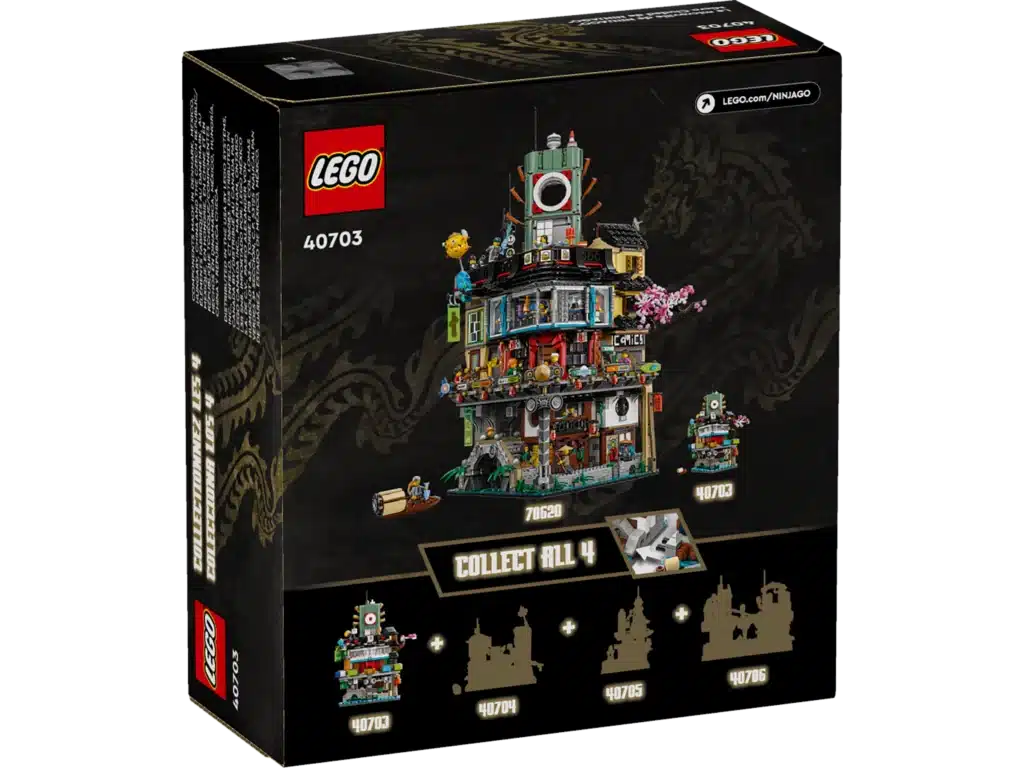 lego ninjago 40703 micro ninjago city (2)