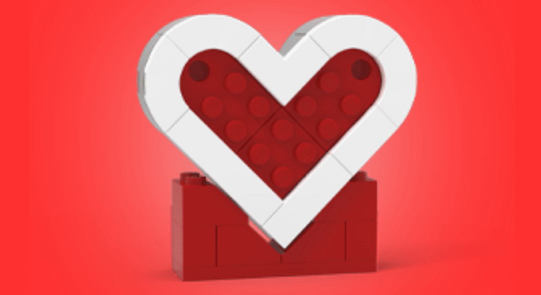 LEGO Valentijnsdag 2024 Pick-a-Brick 5x Valentines Hearts beschikbaar