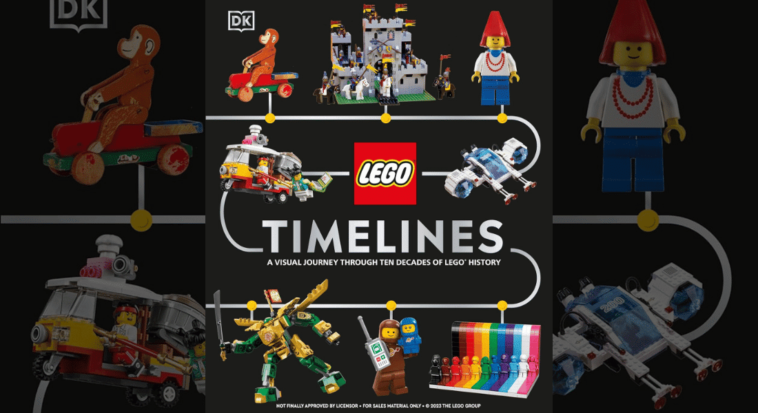 LEGO Timelines boek – een reis door de geschiedenis van LEGO sets