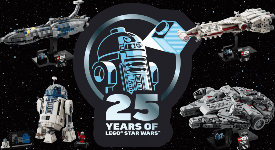 LEGO viert 25 jaar LEGO Star Wars met speciale sets en 25-second movie