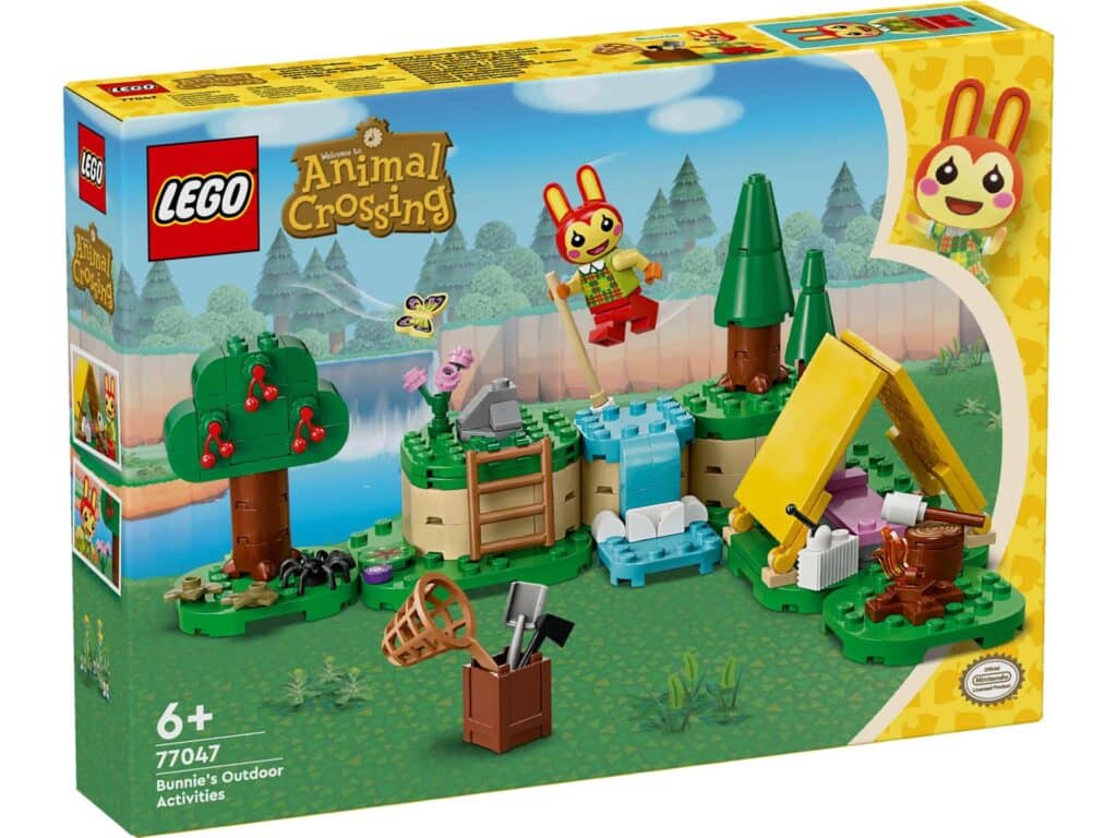 lego animal crossing 77047 bunnie’s outdoor activities