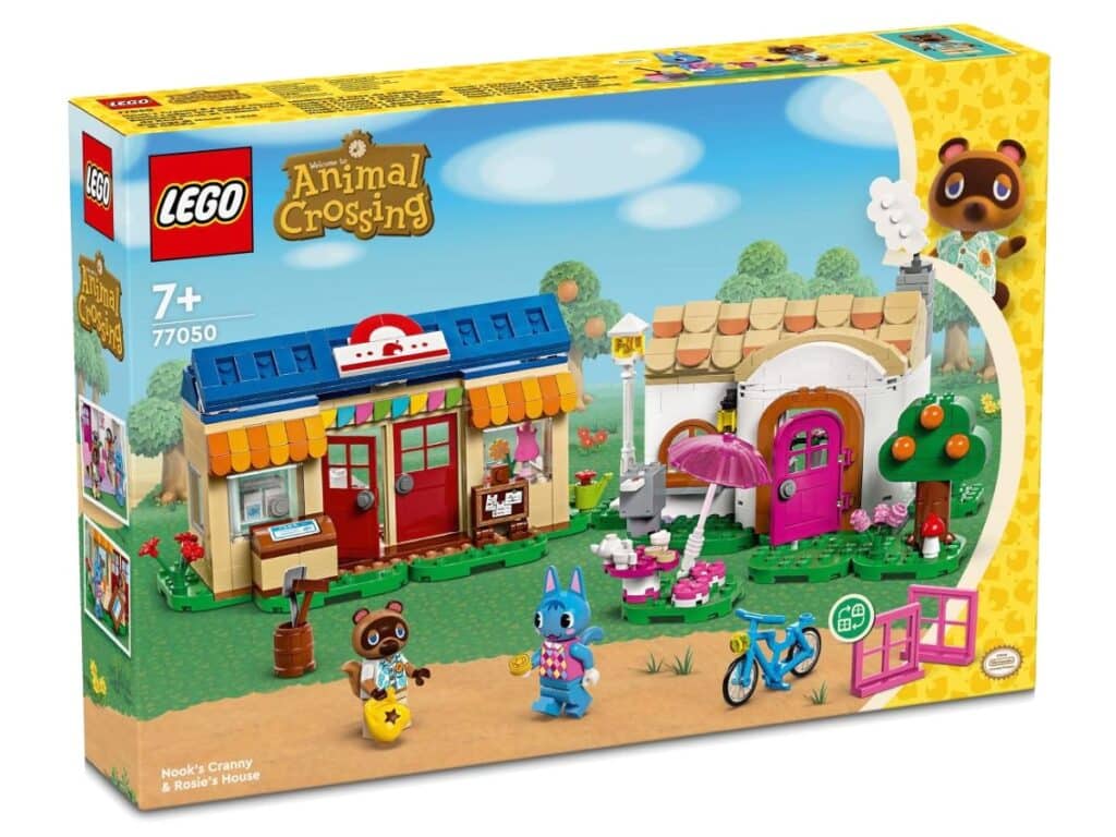 lego animal crossing 77050 nook’s cranny & rosie’s house