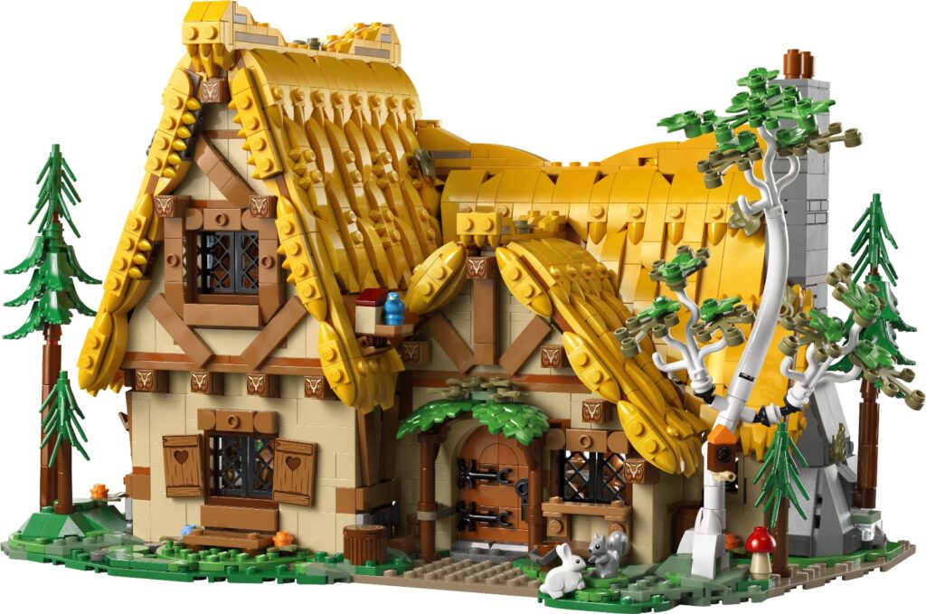 lego disney 43242 snow white and the seven dwarfs’ cottage (1)