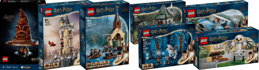 lego harry potter maart 2024 sets