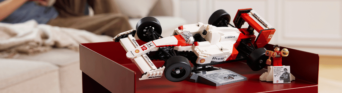 lego icons 10330 mclaren mp44 & ayrton senna