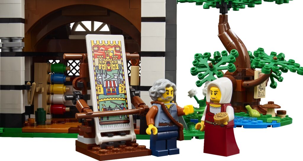 lego icons 10332 medieval town square set (10)