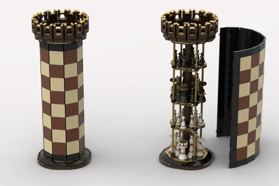 lego ideas tower chess