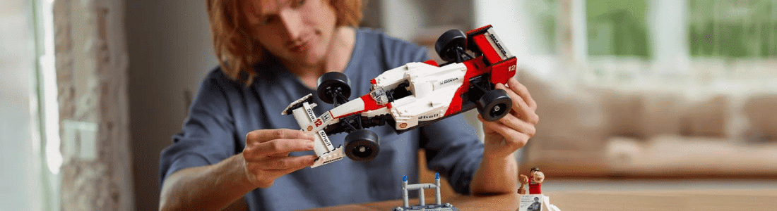 lego mclaren mp44 & ayrton senna