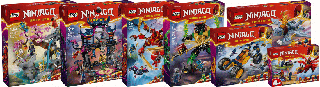 lego ninjago maart 2024 sets