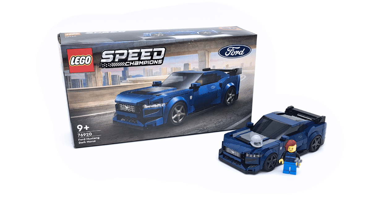 [Review] LEGO Speed Champions 76920 Ford Mustang Dark Horse – een paradepaardje?