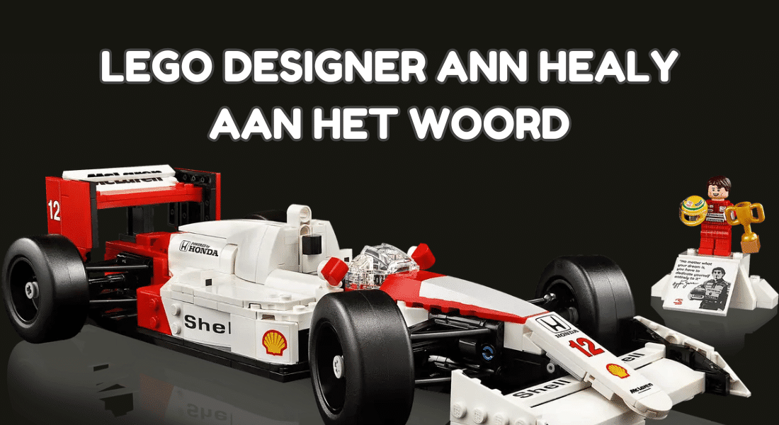 LEGO Designer Ann Healy vertelt – ontwikkeling van de LEGO McLaren MP4/4 & Ayrton Senna