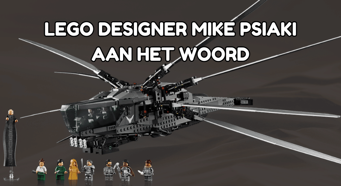 LEGO Designer Mike Psiaki vertelt – ontwikkeling van de LEGO Dune Atreides Royal Ornithopter