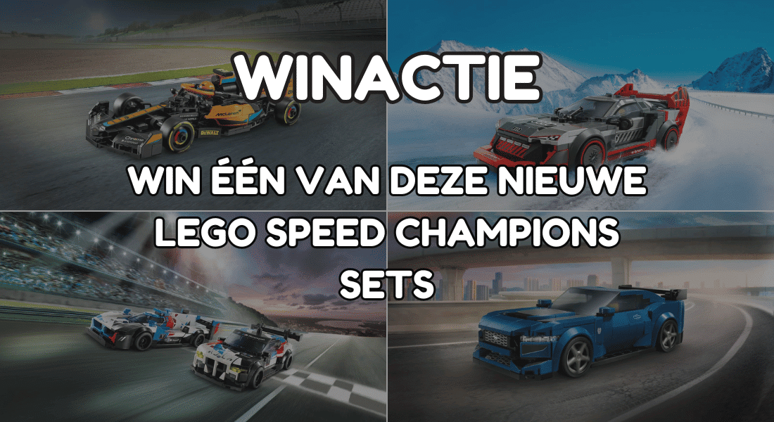 [Winnaars bekend] Win één van de nieuwe LEGO Speed Champions sets