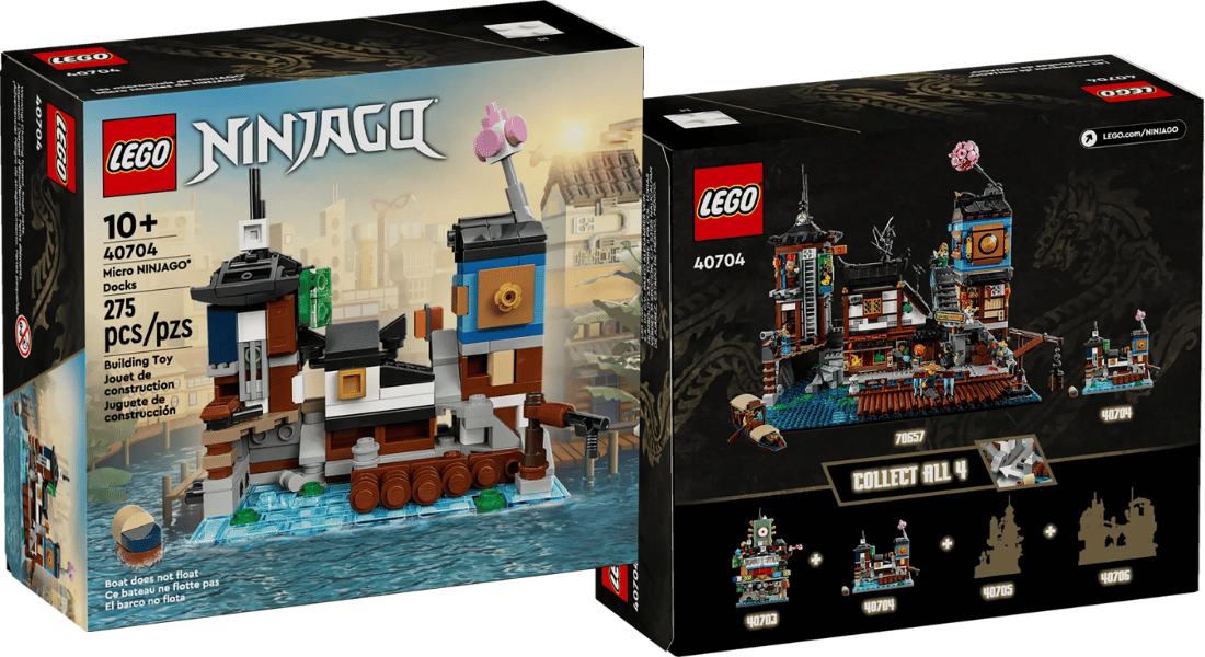 lego 40704 micro ninjago docks