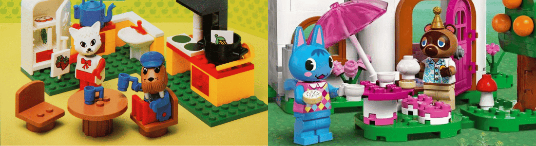 lego animal crossing lego fabuland vibes