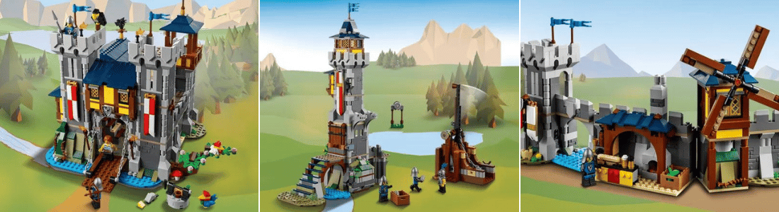lego creator medieval castle