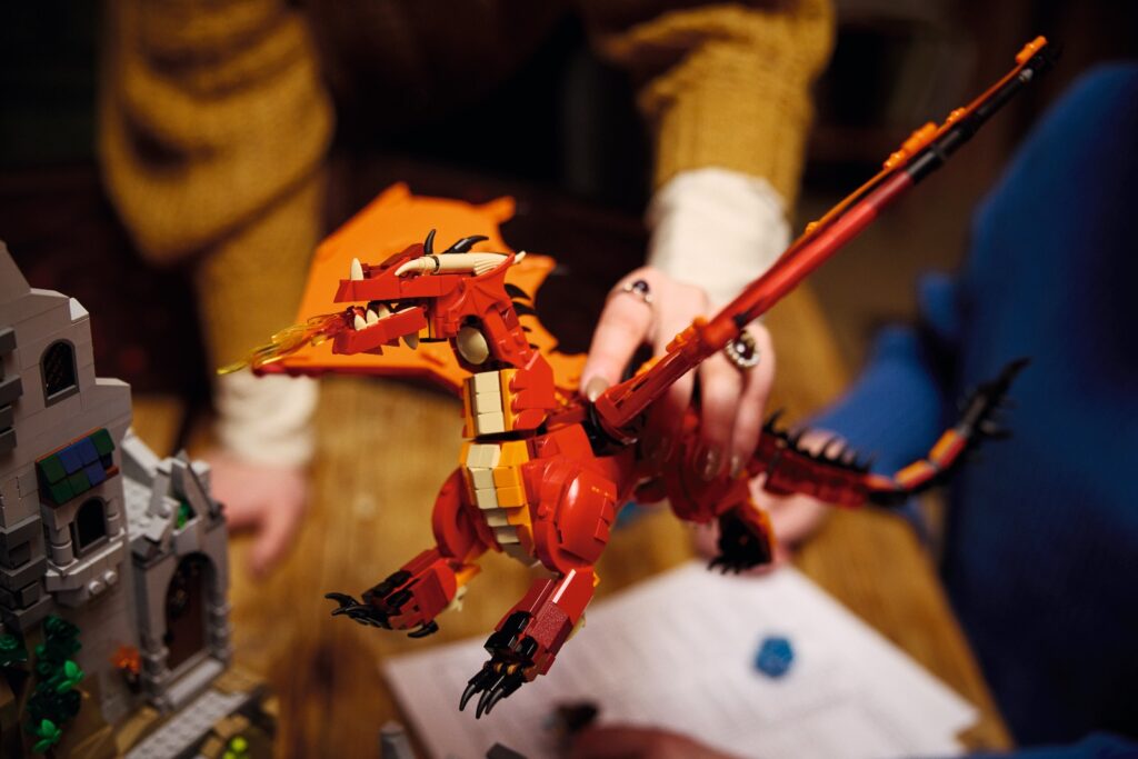 lego ideas 21348 dungeons & dragons red dragon’s tale lifestyle (2)