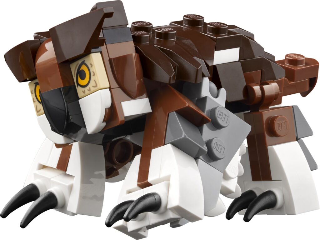 lego ideas 21348 dungeons & dragons red dragon’s tale owlbear