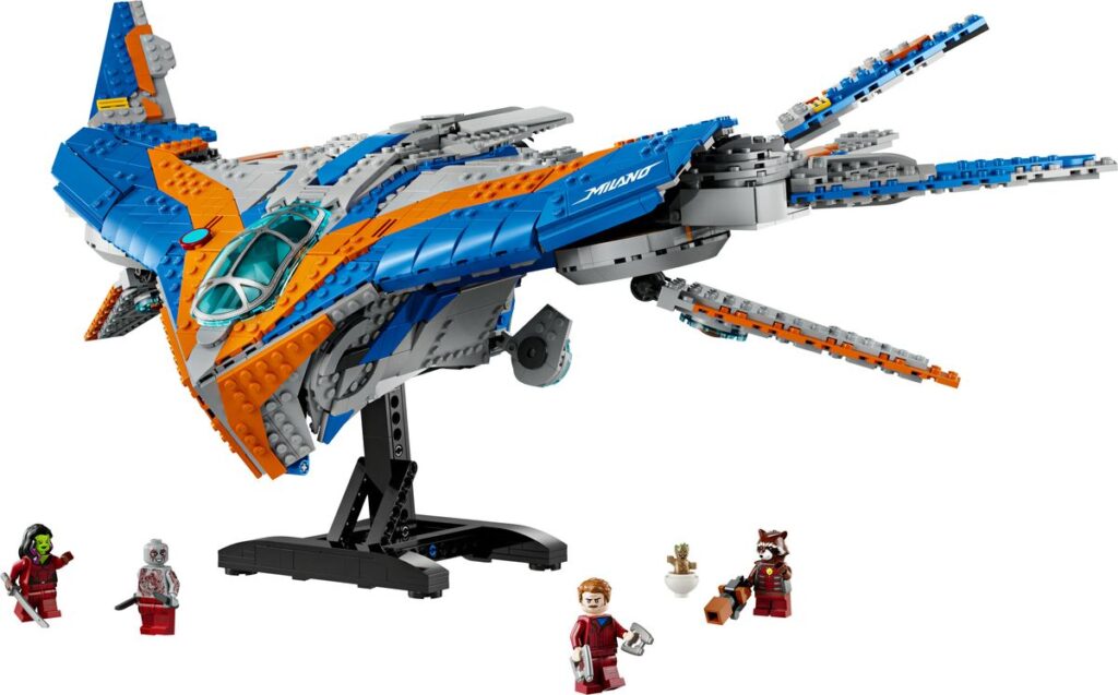 lego marvel 76286 guardians of the galaxy 10th anniversary milano (1)