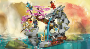 lego ninjago dragon stone shrine