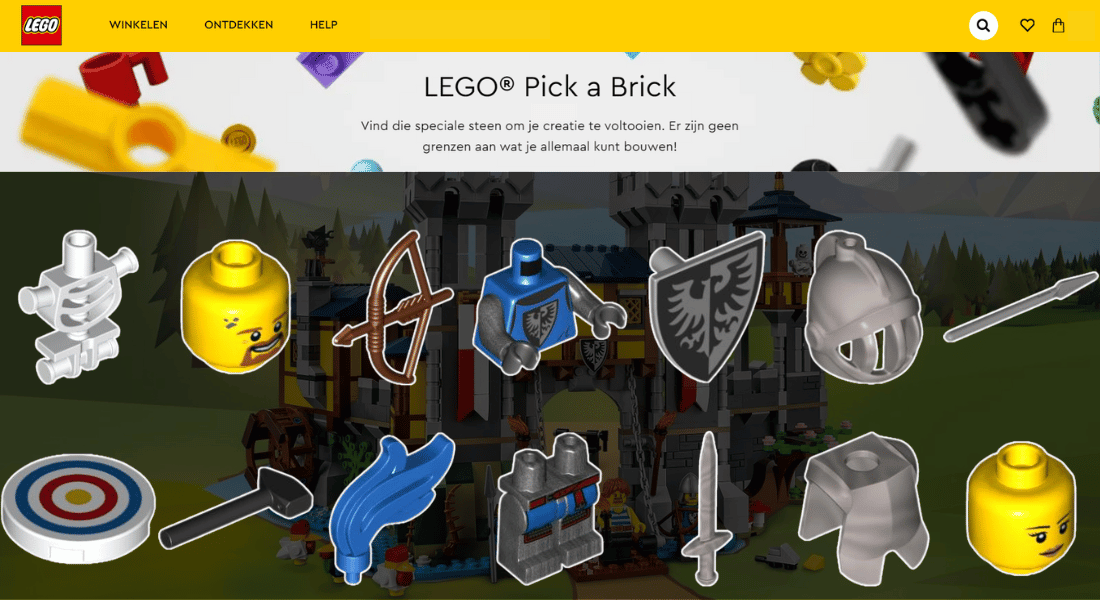 LEGO Pick a Brick Castle Minifigures – LEGO Creator Medieval Castle