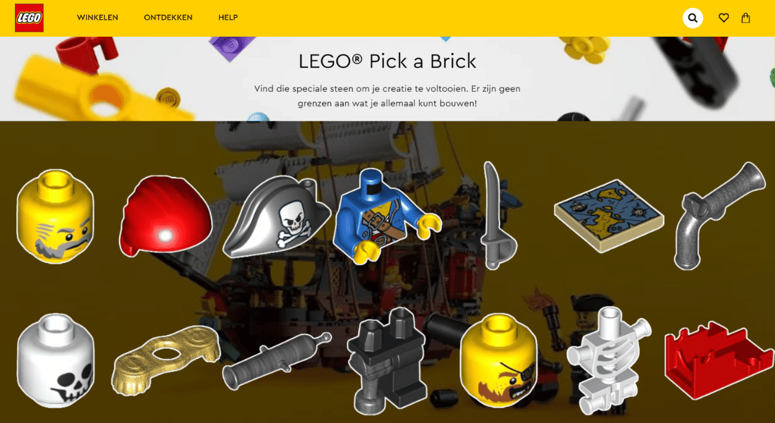 LEGO Pick a Brick Pirates Minifigures – LEGO Creator Pirate Ship