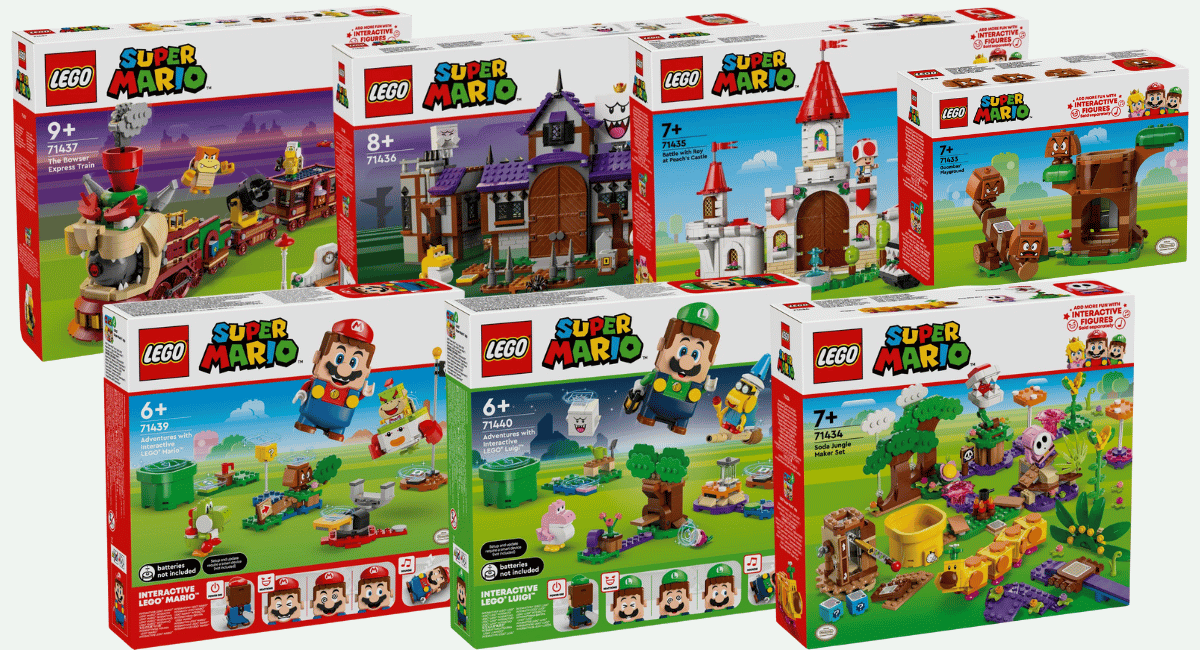 Dit zijn de nieuwe LEGO Super Mario zomer 2024 sets