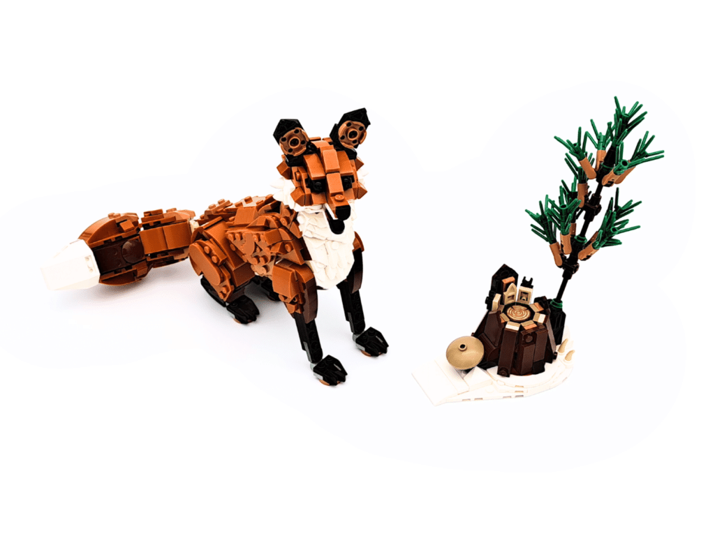 [review] lego creator 31154 forest animals red fox (17)
