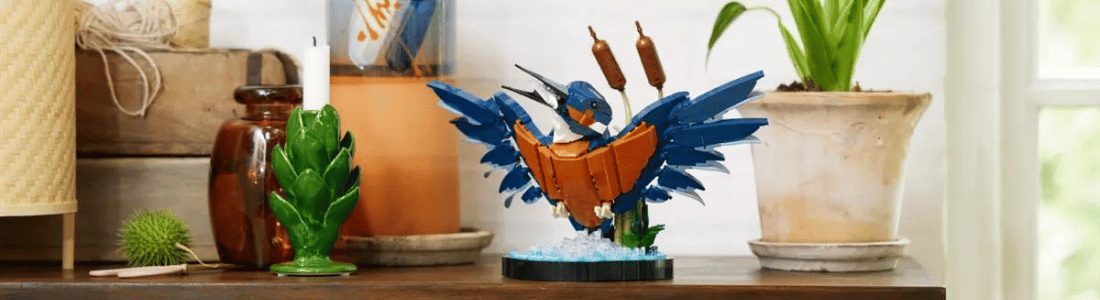 12 attente lego moederdag 2024 cadeaus lego ijsvogel