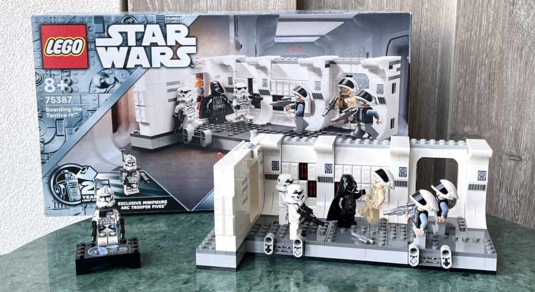 [Review] LEGO Star Wars 75387 Boarding the Tantive IV – ga het gevecht met Vader aan!