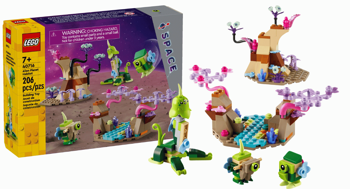 lego 40716 alien planet habitat