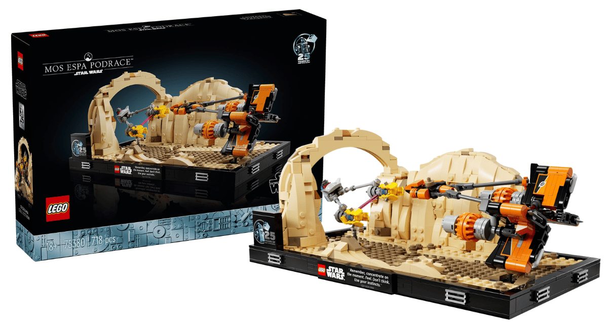 LEGO Star Wars 75380 Mos Espa Podrace – vanaf mei te koop