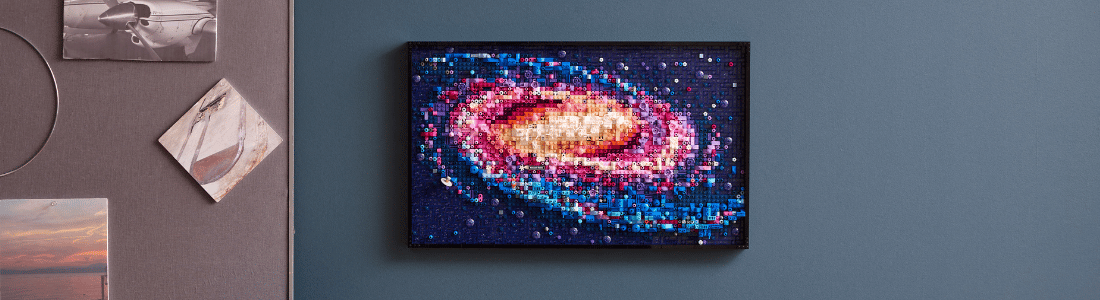 lego art 31212 the milky way galaxy