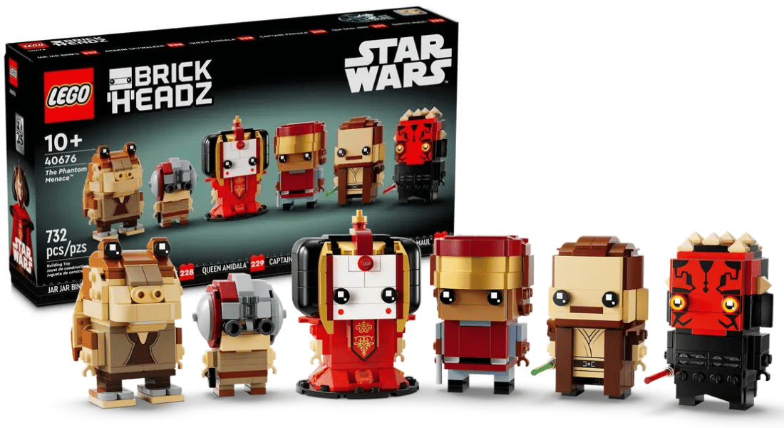 LEGO BrickHeadz 40676 The Phantom Menace onthuld – verkrijgbaar vanaf mei