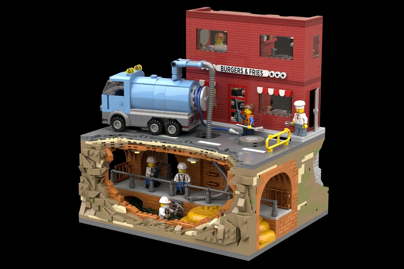 lego ideas sewer heroes
