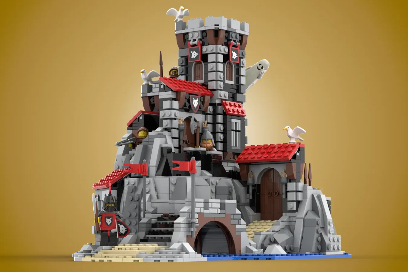lego ideas wolfpack castle