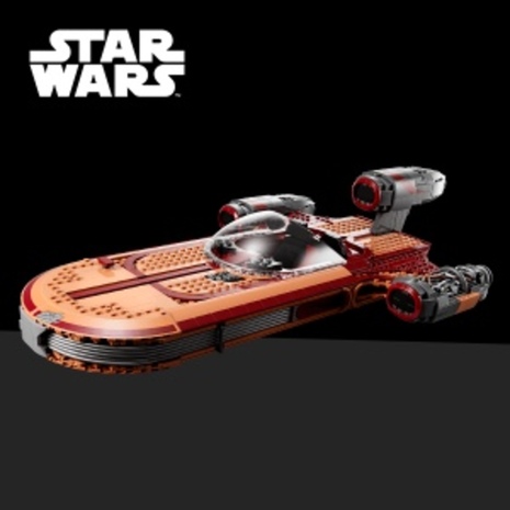 lego luke skywalker's landspeeder