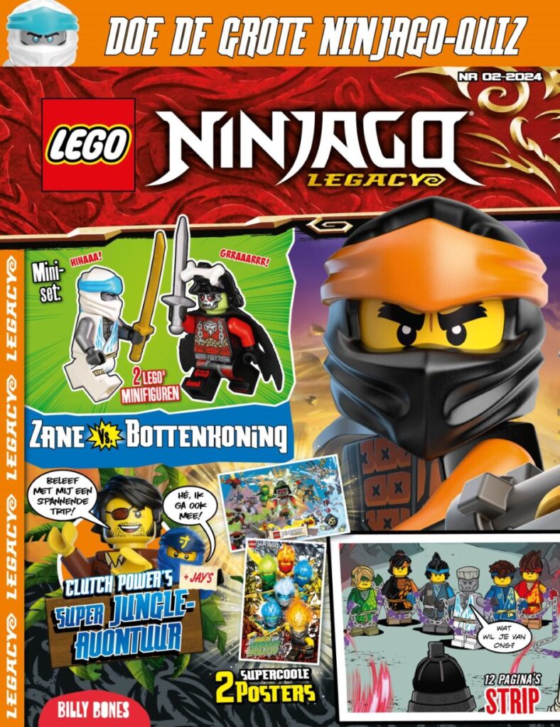 lego ninjago legacy magazine nr 2 2024