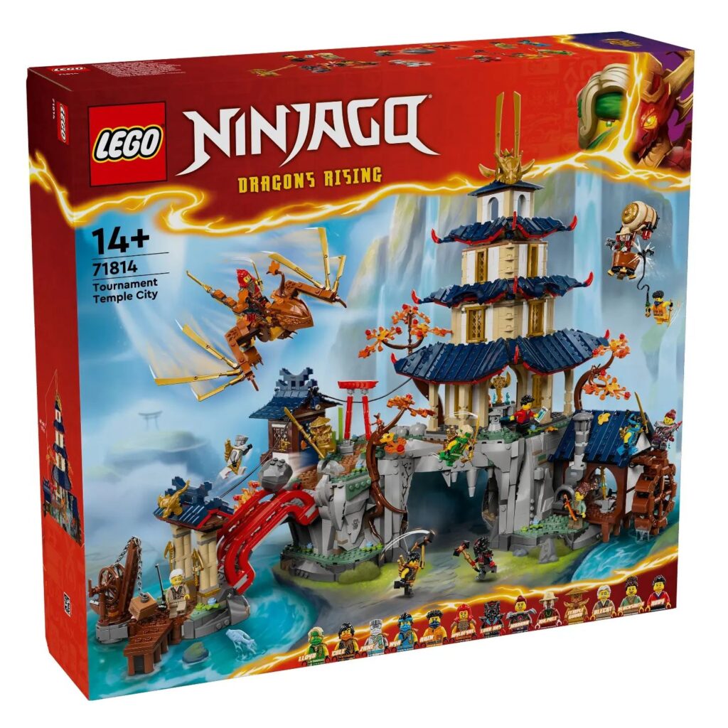 lego ninjago tournament temple city 71814