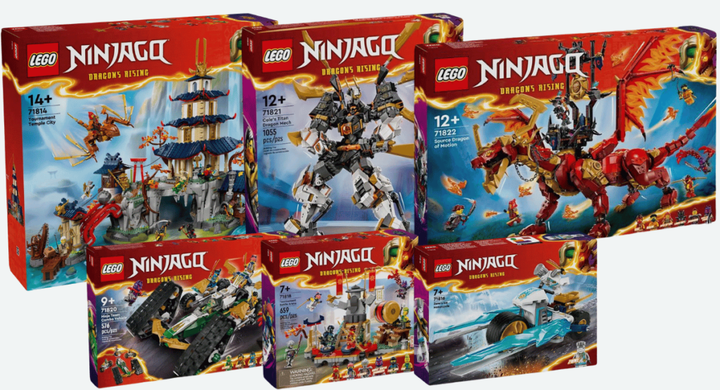 Ninjago 2023 Ninjago Dragons Rising Summer 2020 Lego Ninjago Sets