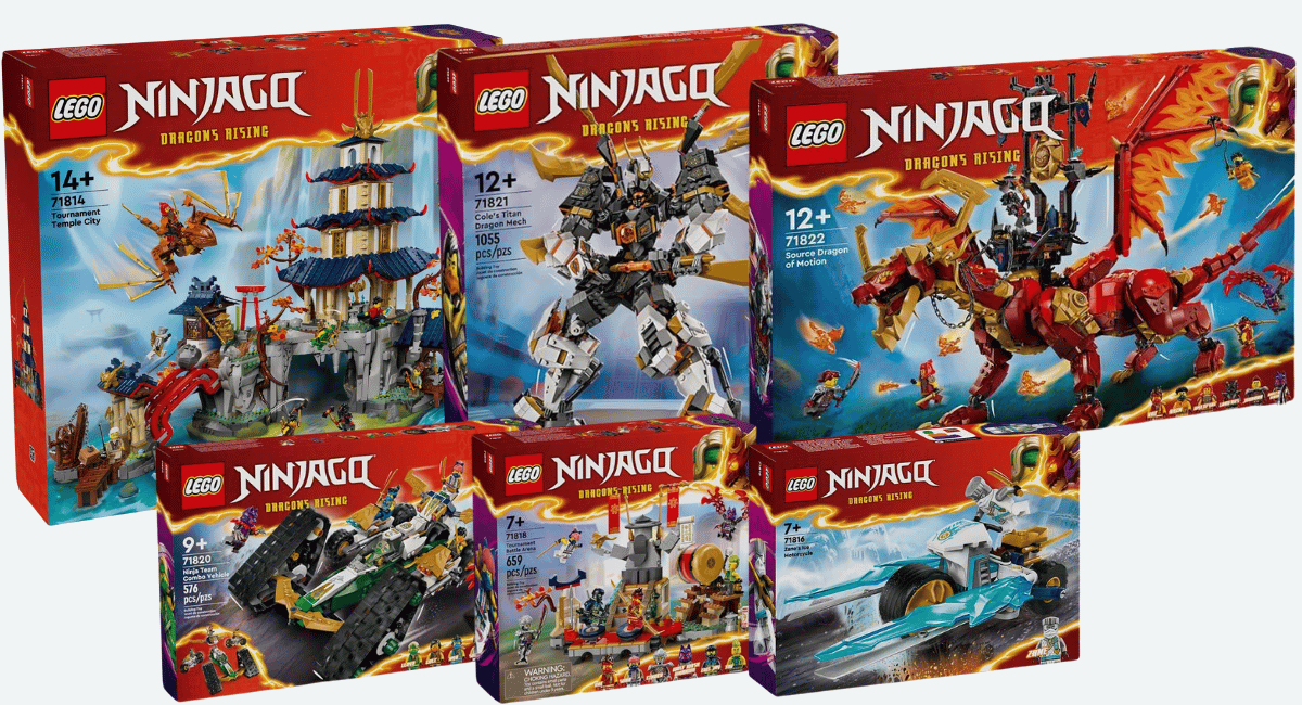 Dit zijn de nieuwe LEGO Ninjago zomer 2024 sets