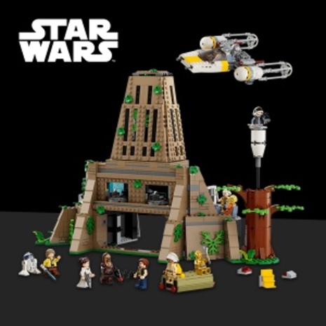 lego yavin 4 rebel base