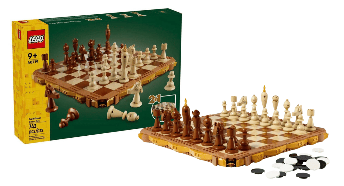LEGO 40719 Traditional Chess Set – verkrijgbaar vanaf juni
