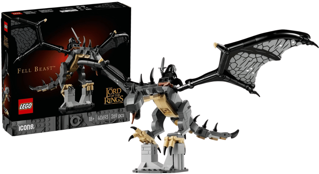 Krijg een gratis LEGO 40693 Fell Beast bij aankoop van de LEGO Icons Barad-Dûr