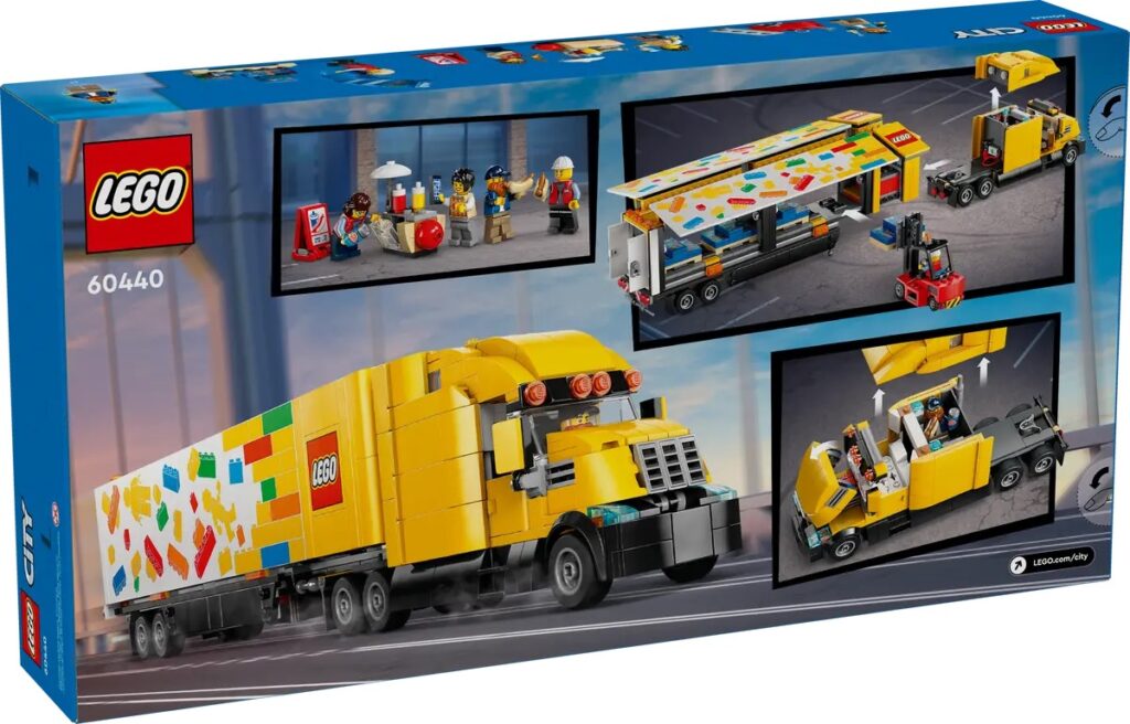 lego city 60440 yellow delivery truck (2)