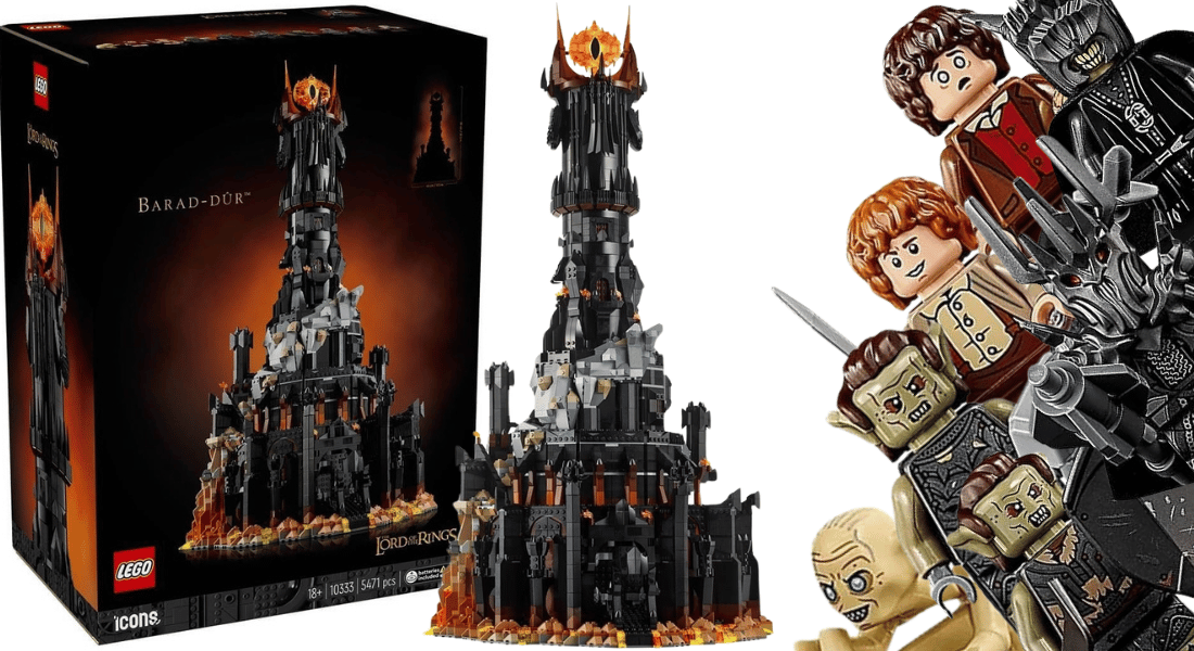 LEGO Icons 10333 Barad-Dûr – de One set to rule them all is nu verkrijgbaar