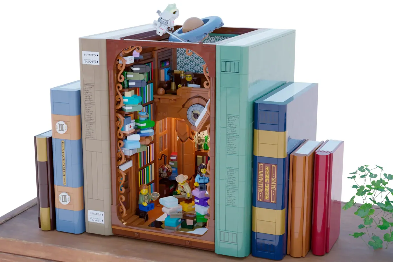lego ideas booknook