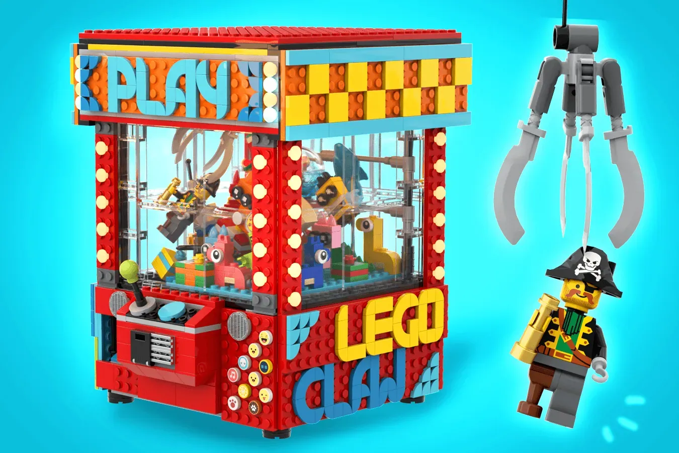 lego ideas claw machine