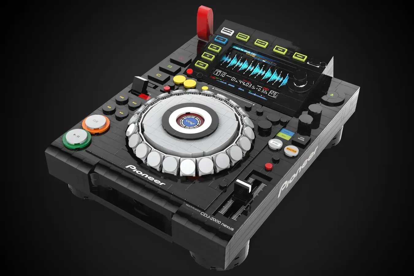 lego ideas pioneer cdj 2000 nexus multi player